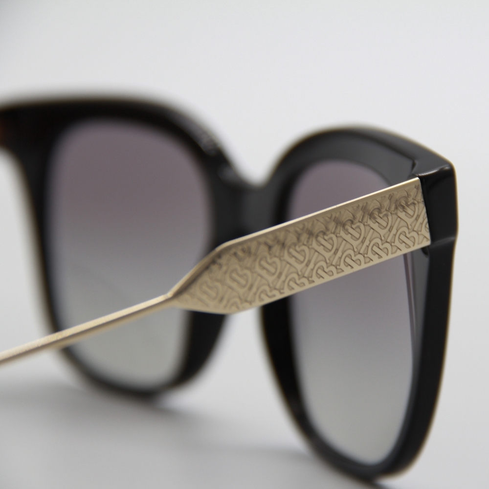 NEW BURBERRY EVELYN BE4328 3001/11  WOMEN SUNGLASSES BURBERRY BE4328 30011 - Picture 8 of 12